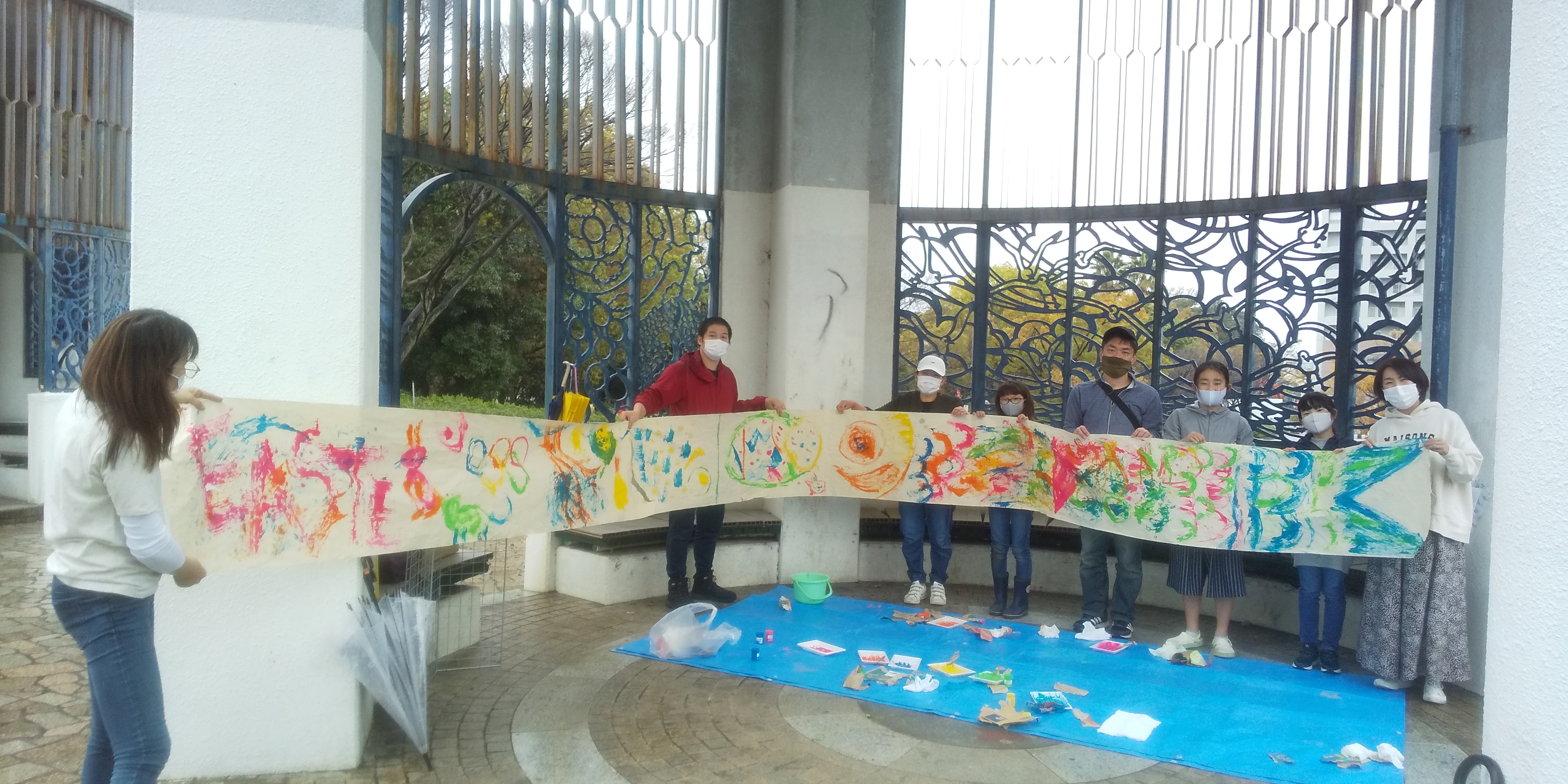 We had an Easter  and painting event !!